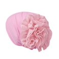 thumbnail image 1 of XZNGL Head Scarf for Women Cancer Women Flower Muslim Ruffle Chemo Hat Beanie Scarf Wrap Cap Head Wrap Scarf, 1 of 7