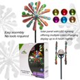 thumbnail image 4 of SteadyDoggie Aviator3 75in Bi-Color LED Lighting Solar Wind Spinner, 4 of 9