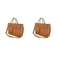 thumbnail image 3 of Youkk Sac de Collège Sac de Voyage Restez Organisé et à la Mode en Déplacement Sangle Réglable Caramels 2Ensemble, 3 of 6