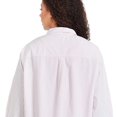 thumbnail image 3 of George Women's Oversized Poplin Shirt, 3 of 6