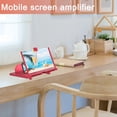 thumbnail image 1 of MesaSe Phone Screen Magnifier  Phone Video Amplifier Mobile Phone Holder  White 10inch, 1 of 5