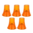 thumbnail image 1 of Walking Cane Tip, Keep Balance Walking Crutch Tips Prevent Slip Tire Texture  For All Canes Orange,Black, 1 of 8
