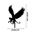 thumbnail image 1 of Halloween Wall Hanging Decoration for Outdoor Courtyard Garden Use with Ghosts Zombies and Spider Web Design, 1 of 4