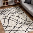 thumbnail image 1 of eRug Outlet Tapis Moderne Abstrait Grand Blanc Gris, 1 of 6