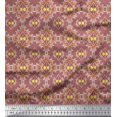 thumbnail image 1 of Soimoi Georgette Viscose Fabric Geometric Southwestern Print Sewing Fabric Yard 42 Inch Wide, 1 of 3