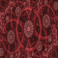 thumbnail image 1 of Ahgly Company Tapis de Zone Carré Transitionnel Lavable en Machine, 5 Pieds Carré, 1 of 7