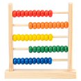 thumbnail image 1 of Wooden For Kids Math 50 Counting Toy Beads Multicolor Counters For 3 5 Year Olds Counting Toys For Preschool Learning And Development 1pc Kids Learning Games Age 3 Number Cards 1-100 Kids Measuring, 1 of 4