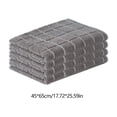 thumbnail image 3 of Fridja Microfiber Dish Towels , Solid Color Soft Super Absorbent and Lint Free Kitchen Towels Tea Towels and Bar Towels, 4 Pack (Lattice Designed Black Colors) - 26 x 18 Inch, 3 of 5