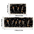 thumbnail image 2 of Kitchen Carpet Set Pumpkin Alphabet Kitchen Carpet Washable Cushion Comfortable Kitchen Carpet Set Porch Throw Blanket Carpet Shag Terracotta Throw Fuzzy Abstract Area Rugs for Bedroom Living Room, 2 of 3