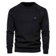 thumbnail image 1 of CEHVOM Men's O-neck Sweater Soft Casual Sweaters For Men Classic Pullover Sweaters With Ribbing Edge, 1 of 3