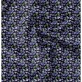 thumbnail image 1 of Soimoi Moss Georgette Fabric Leaves Leaves Printed Fabric 1 Yard 42 Inch Wide, 1 of 6
