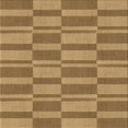 thumbnail image 1 of Ahgly Tapis d'Intérieur Lavable en Machine Carré Marron Selle, 8 Pieds Carré, 1 of 7