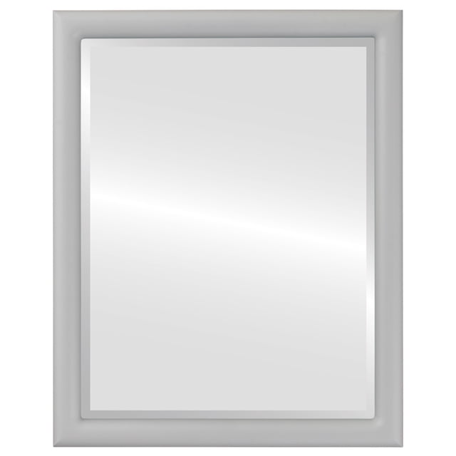 Pasadena Framed Mirror - Linen White