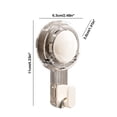thumbnail image 3 of Suction Cup Hooks Vacuum Adhere Hooks Strong Load-Bearing Non-Marking Household Adsorption Mobile Kitchen Multifunctional Hole- Hooks, 3 of 6