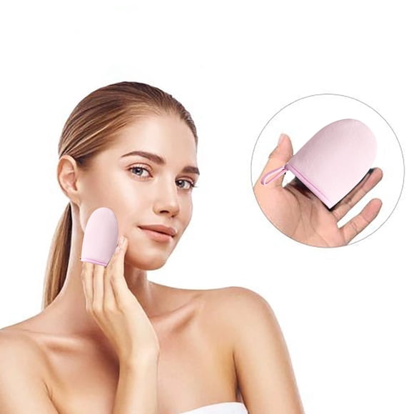 WIFKLSIIPG OiLED Gloves Quick Body Lotion Tool Tanning Oiling Sunscreen Oil Artifact Flocking Massage