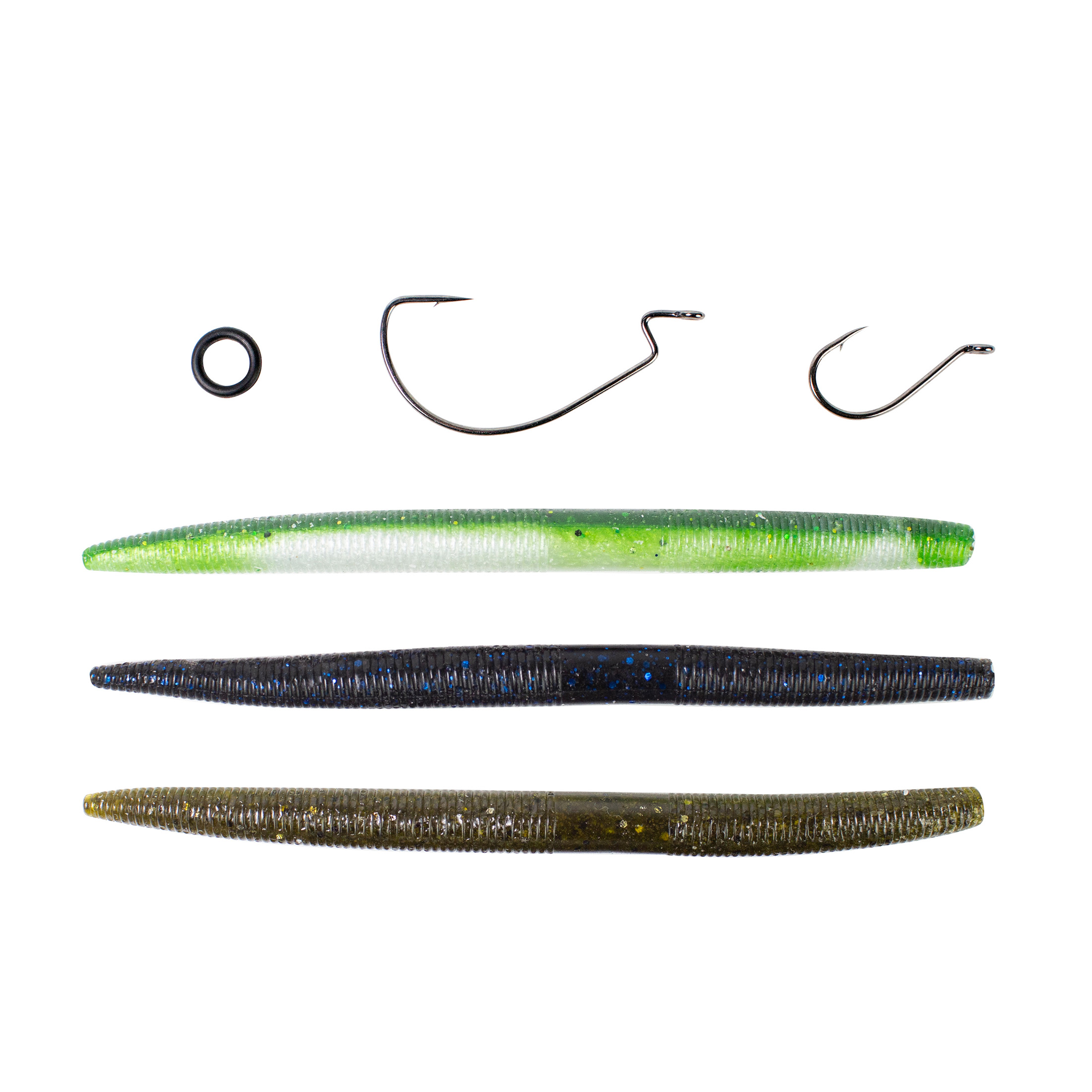 Lunkerhunt - Assorted Stick Kit - O-Ring - Fishing Lure Kit