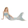 thumbnail image 3 of Luvoko Child 3 Piece Girls Swimsuit Bathing Suits Bikini Fish Tail Set For Girls 3 9 Years Girls Swimsuits 7 16 Girls Swimsuit 10 Years Cow Bathing Suit Swim Suits for Girls 3 Short Girls Bathing, 3 of 5