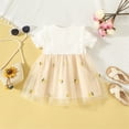 thumbnail image 4 of SXcggal One Robe Princesse pour Tout-Petites Filles à Manches Courtes avec Nœud, Imprimés de Fruits, Robe de Danse, Robes de Fête, Vêtements, Belle, Respirante, Mignonne, Robe pour Fille, 4 of 4