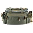 thumbnail image 3 of Graflsoa Multifunctional Army Green Fishing Tackle Bag with Adjustable Straps and Multiple Pockets for Outdoor Enthusiasts, 3 of 7
