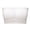 White, variant on Strapless Bra for Women with Removable Pads, Seamless Lace Trim, Thin Side Bands, Stretch Polyester Fabric, Summer Wear, Black