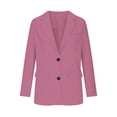 thumbnail image 4 of Liquidation! Cardigan pour Femmes Cardigans pour Femmes Veste Décontractée pour Femmes Poches Manches Longues Bouton avant Travail Col à Revers Veste à Boutons Pk2 S, 4 of 9