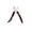 Brown, variant on Two-in-One Stainless Steel Chestnuts Opener and Peeler, Ergonomic Nut Cracker Tool with Spring Return Handle