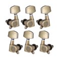 thumbnail image 4 of ruzhgo 6 Pièces Tuning Pegs Tuner Professionnel Clé Instrument de Musique Ajustement Ajustement Poignée Cordes à Roulettes Pièces de Guitare pour Remplacer Type 1 Type 1, 4 of 6