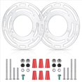 thumbnail image 1 of 4 Pack Light Fixture Mounting Brackets, Ceiling Light Mounting Plate, Wall Light Mount Blocks with Screw and Nuts, 1 of 6