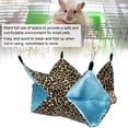 thumbnail image 2 of Hanging Bed Pet Hammock, Convenient To Store Flexible Hamster Hanging Bed,  Easy To Use For Hamsters Squirrels, 2 of 7