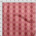 thumbnail image 4 of oneOone Georgette Viscose Medium Pink Fabric Check Sewing Craft Projects Fabric Prints By Yard 42 Inch Wide, 4 of 5