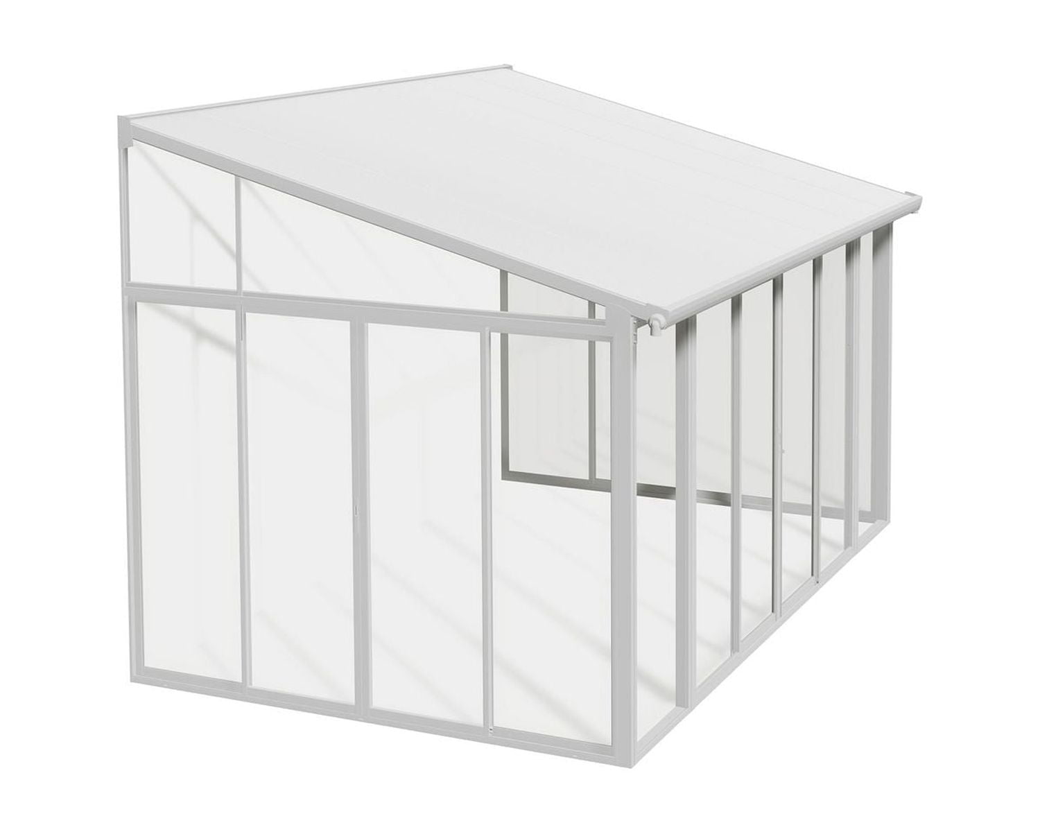 CANOPIA par PALRAM SanRemo Solarium, enceinte de patio et solarium 10 pi x - Blanc