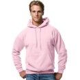 thumbnail image 1 of Hanes Mens ComfortBlend EcoSmart Pullover Hoodie Sweatshirt, XL, Pale Pink, 1 of 2