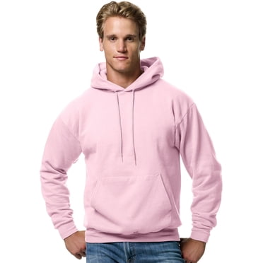Hanes Mens ComfortBlend EcoSmart Pullover Hoodie Sweatshirt, XL, Heather Navy