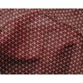 thumbnail image 5 of oneOone Silk Tabby Fabric Triangle Geometric Print Sewing Fabric BTY 42 Inch Wide, 5 of 5