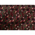 thumbnail image 4 of oneOone Cotton Poplin Fabric Leaves & Floral Block Print Sewing Fabric BTY 56 Inch Wide, 4 of 4