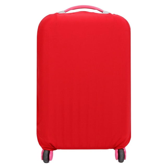 Housse de Valise de Voyage Élastique Housse de Valise Housse Anti-Poussière Rouge-G