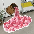 thumbnail image 4 of Boovnll Rugs for Bedroom, Super Soft Non Slip Bedside Throw Rugs, Non Slip & Non Shedding Bedroom Rug, for Living Room, Nursery, Bedroom, Home Decor, Area Rug, 4 of 9