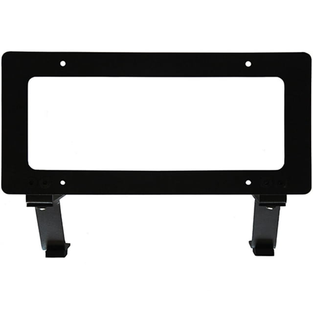 Cadre de Plaque d'Immatriculation pour Tesla Modèle 3 Modèle Y 2017-2021 Cadre de Plaque d'Immatriculation avant Perforation Libre Américain Plaque d'Immatriculation Support de Montage Accessoires Auto Modification