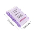 thumbnail image 2 of WHEANG 5 Trash Bags Small Disposable Waste Bags 100 Count Garbage Bags For Kitchen Bathroom Bedroom Trash Can, 2 of 2