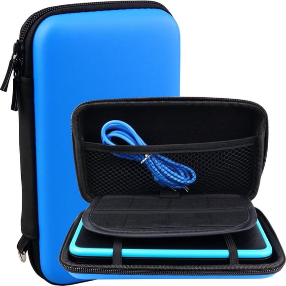 MesaSe Replacement 3DSXL Case 3DS Case with 8 Game Holders Hard Protective Carrying Case Compatible with New 3DS XL New 3DS 3DS XL NDSI NDSL