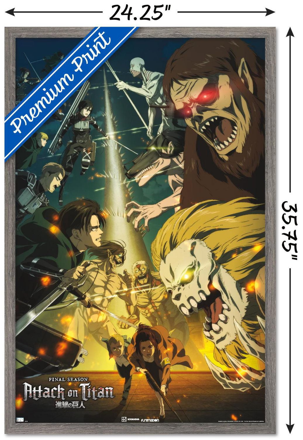 L'Attaque des Titans : Saison 4 - Key Visual 3