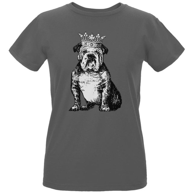 T-shirt Biologique pour Femmes British Bulldog Crown