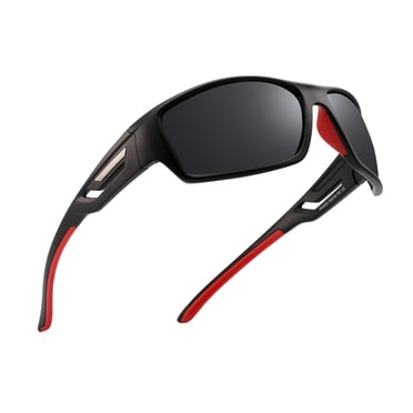PUKCLAR Sports Polarized Sunglasses for Men Women Unbreakable Frame Sunglasses