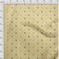 thumbnail image 3 of oneOone Tissu Polyester Lycra Imprimé Herbe & Chiots Chien au Mètre 56 Pouces de Large, 3 of 4