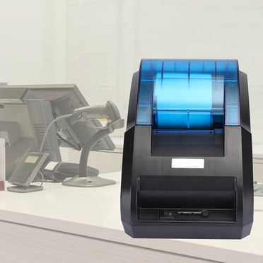 110-240V Mini Thermal Receipt Printer, USB Thermal Printer, Clothing Shop for Book Shop US Plug,UK Plug,EU Plug