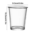 thumbnail image 4 of Sentmoon Coffee Cups Clear Cups Transparent Glass Coffee Glass Home Milk Cup Breakfast Cup Milk Tea Cup High Value Water Cup, 4 of 7