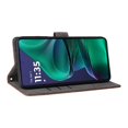 thumbnail image 4 of Phone Wallet Case for Motorola Moto Edge 60 Stylus with Stand - Leather Folio Cover & Card Slots Brown, 4 of 5