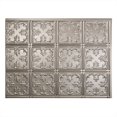 thumbnail image 3 of Fasade Traditional Style Decorative Vinyl Backsplash Kit in Brushed Nickel, 3 of 6