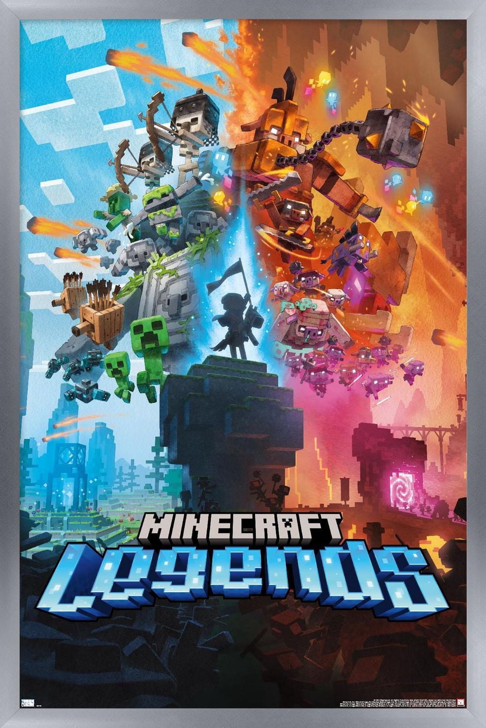 Minecraft: Legends - Key Art Wall Poster