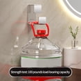 thumbnail image 4 of Chmadoxn Pcs Basin Rack Bathroom Wall Hooks Bathroom Towel Rack Coat Hooks Wall Mounted Robe Hooks Metal Clothes -Mounted Storage Bracket Hanging Basin Stainless 10ML bathroom hook, 4 of 8